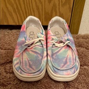 Hey Dude Tie-Dye Shoes